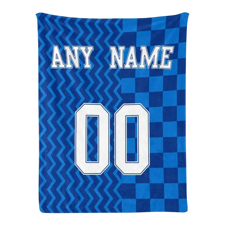 Personalized Soccer Blanket for Comfort & Unique| BKKid127