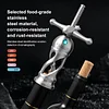 Corkscrew Wine Opener, Labor Saving Wine Bottle Opener, Rustproof Multifunctional Corks Bottle Opener for Party, Birthday