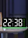 LED Digital Alarm Clock Bedside Alarm Clock Large Number Display for Home Office