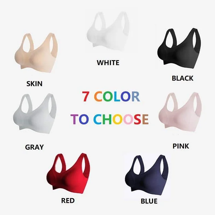 🔥BUY 1 GET 3🔥Ultra Comfort Seamless Shaping Wireless Support Bra Plus Size