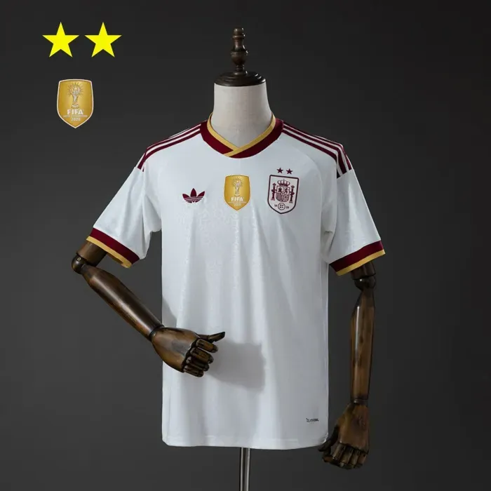 【S~5XL】Spain 2026 World Cup Away Champion Jersey 1:1 Thai Quality