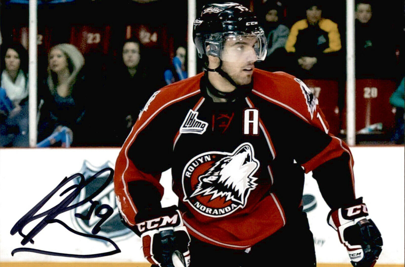 Ryan Penny SIGNED 4x6 Photo Poster painting ROUYN NORANDA HUSKIES / OTTAWA SENATORS