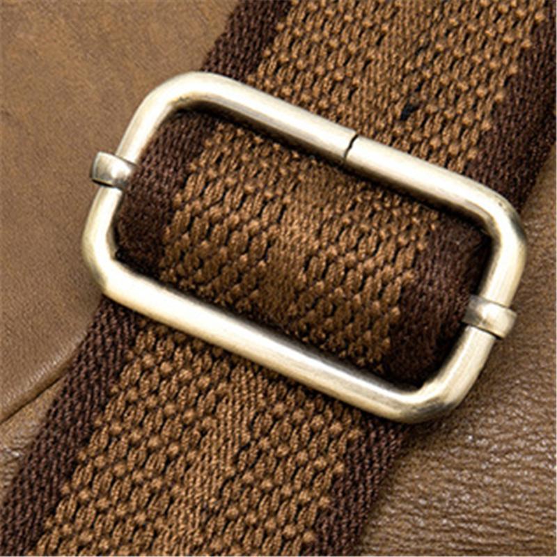 Casual Fashionable Leather Crossbody Packs Chest Bag For Men