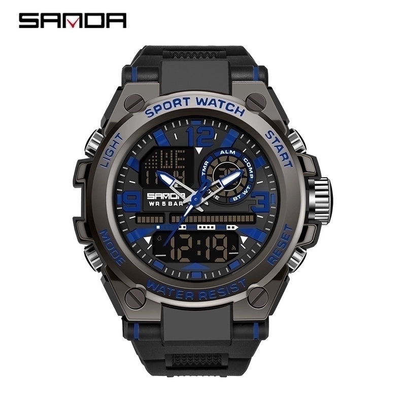 Modern Style Solid Color Electronic Men’s Watches