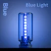 Colorful plug-in mini USB glass bottle night light for car, dormitory, desktop, creative car ambient light