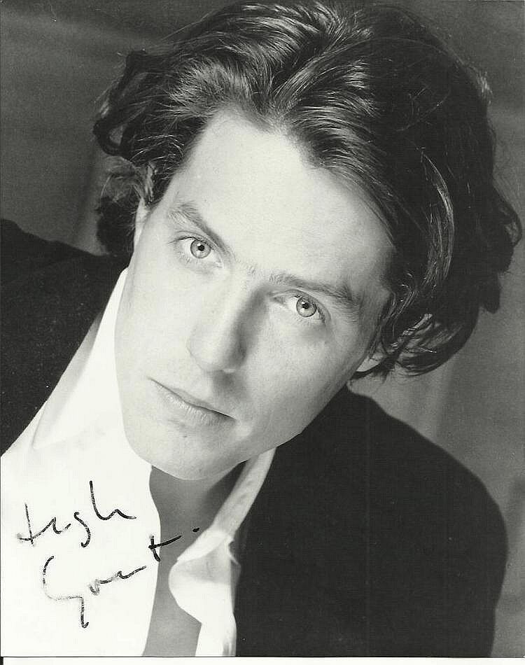 HUGH GRANT Signed Photo Poster paintinggraph - Film Star Actor - preprint