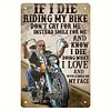 Ride my bike - Vintage Metal Signs(12*16Inch)