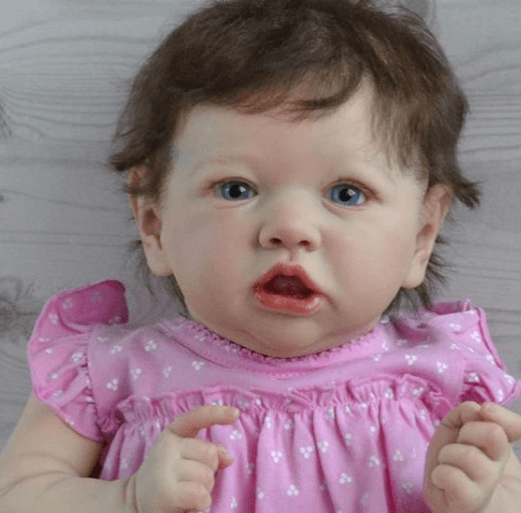 Cute Small Full Silicone Reborns 12 inch Betsy Real Lifelike Reborn Baby Doll Girl by Creativegiftss® 2022 -Creativegiftss® - [product_tag] Creativegiftss.com