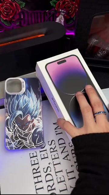 Dragon Ball Silver Line Phone Case