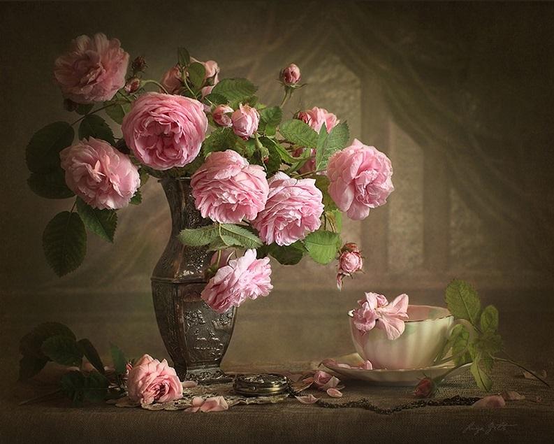 

Camellia Flower – Paint By Numbers - 40*50CM, 501 Original