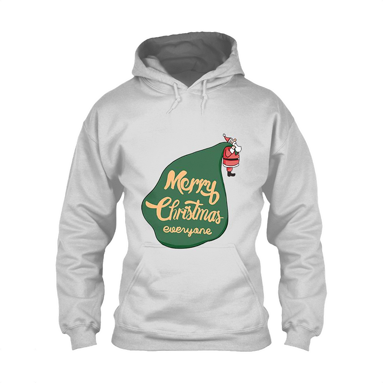 Santa With Too Many Presents, Christmas Classic Hoodie