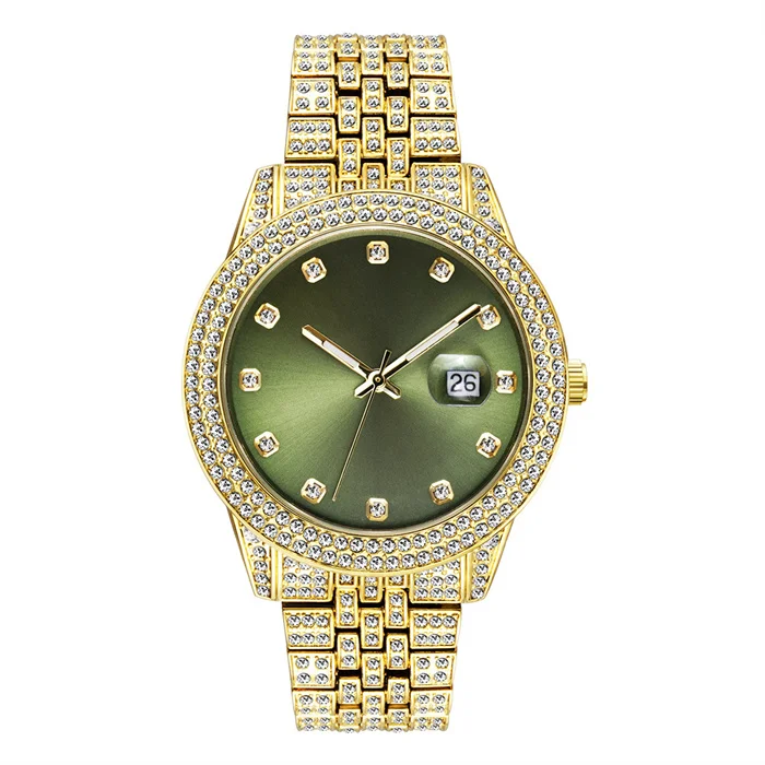 Artificial Diamonds Watch #959503