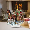 DIY Carriage Filled With Christmas Gifts Diamond Painting Ornaments (Double-Sided)