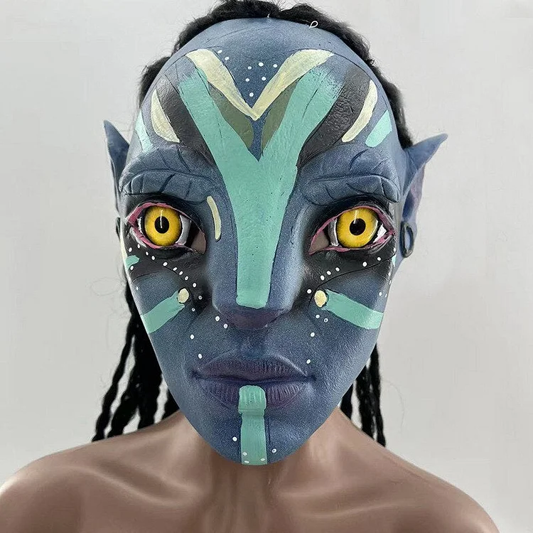 Female Cosplay Avatar Emulsion Headwear with Wig-elleschic