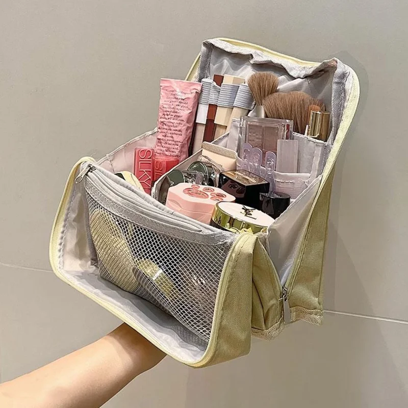 Standing Makeup Bag &ndash; Portable, Large Capacity