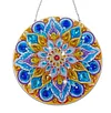 Mandala DIY Acrylic Special Shape Drill Diamond Art Hanging Decor Kits