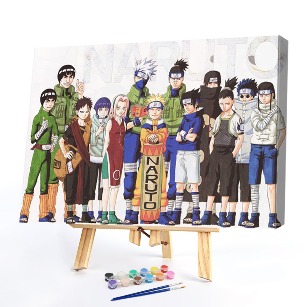 

60*40CM - Paint By Numbers - Cartoon Naruto (Big Size), 501 Original