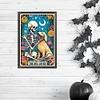 Diamond Painting-DIY Full Round Drill Skull Tarot(40*60M)
