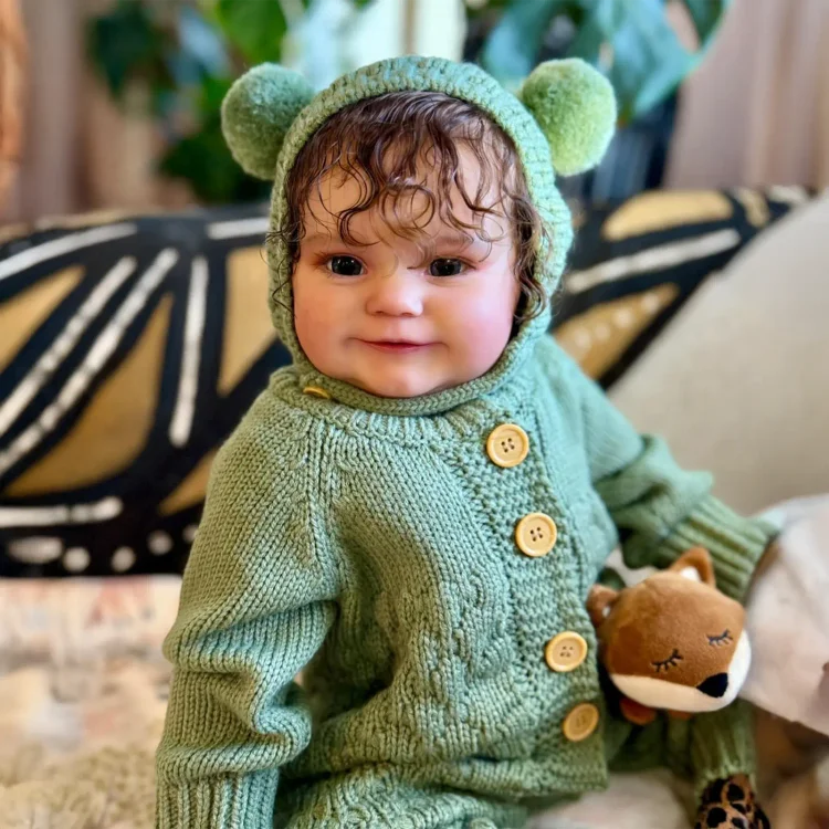  20" Reborn Toddler Realistic Baby Doll Girl Sasilan with Chubby Lifelike Face - Reborndollsshop®-Reborndollsshop®
