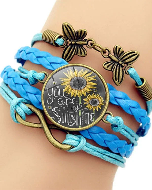 You Are My Sunshine Time Gem Bracelet