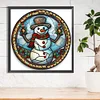 Diamond Painting-DIY Crystal Rhinestone Xmas Snowman