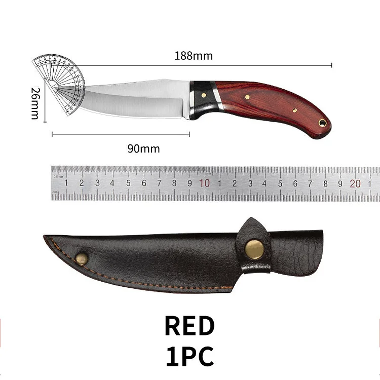 kitchen forged boning knives meat cleaver butcher household fruit knife cutter slicing small dining knives with Sheath BBQ
