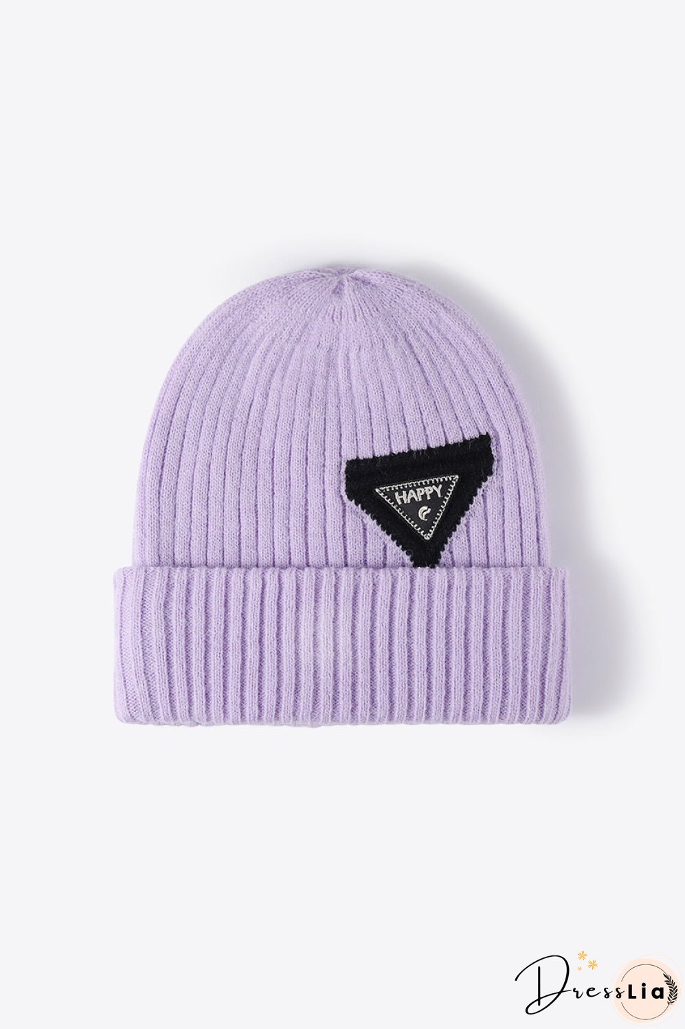 HAPPY Contrast Beanie