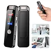 Digital Voice Recorder Type-C Rechargeable Small Tape Recorder Device with 7-Level Adjustable Voices Control for Lectures Meetings Interviews