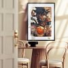 A3 & 4K Size Dominant Son Goku Decorative Painting - Dragon Ball - HuangGua Studio