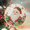 Christmas DIY Diamond Painting Acrylic Special Shape Pendant Hanging Kit
