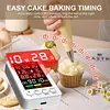 5-in-1 Portable Carbon Monoxide Detector Plug in Wall CO Detector with Temperature & Humidity Display for Home Bedroom Kitchen RV