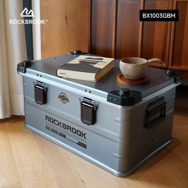 ROCKBROOK BX1003GBM 50L Blue Overlanding Storage Box | Stackable