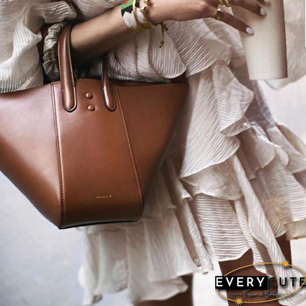 Lantern Ruffled Waist Slim Dress