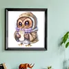 Owl - 18CT Stamped Cross Stitch 20*20cm/7.87*7.87in