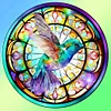4pcs Diamond Painting -DIY Round Drill Birds Dragonflies