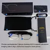 Smart Glasses AI Voice Assistant BT Audio Glasses with Open Ear Speaker Hands-Free Calls & Built-in Microphone for Men & Woman
