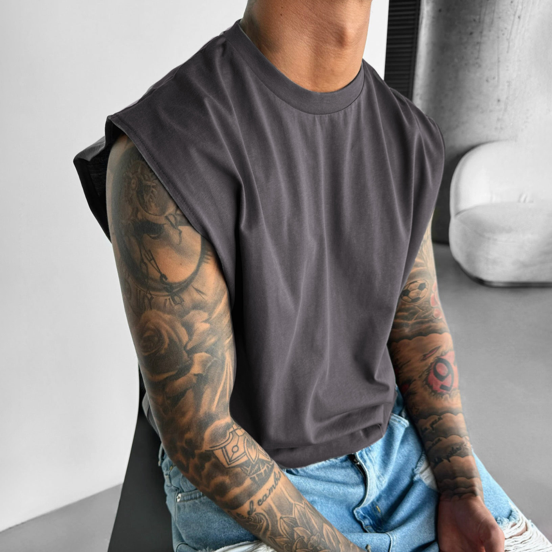 Unisex Casual Sleeveless Vest