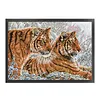 Two Tigers-14CT Stamped Cross Stitch 55*40cm/21.65*15.75in tapestrymarket