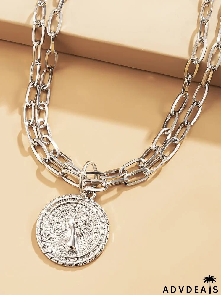 Coin Charm Necklace