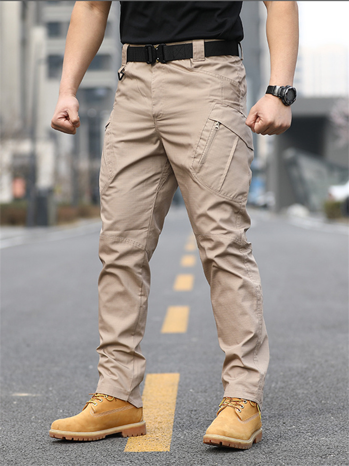 Men's Four Seasons Tactical Pants Training Pants Anti-scratch Waterproof Pants