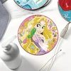 8pcs Cartoon DIY Diamond Painting Holz Untersetzer Kits mit Halter (Prinzessin)