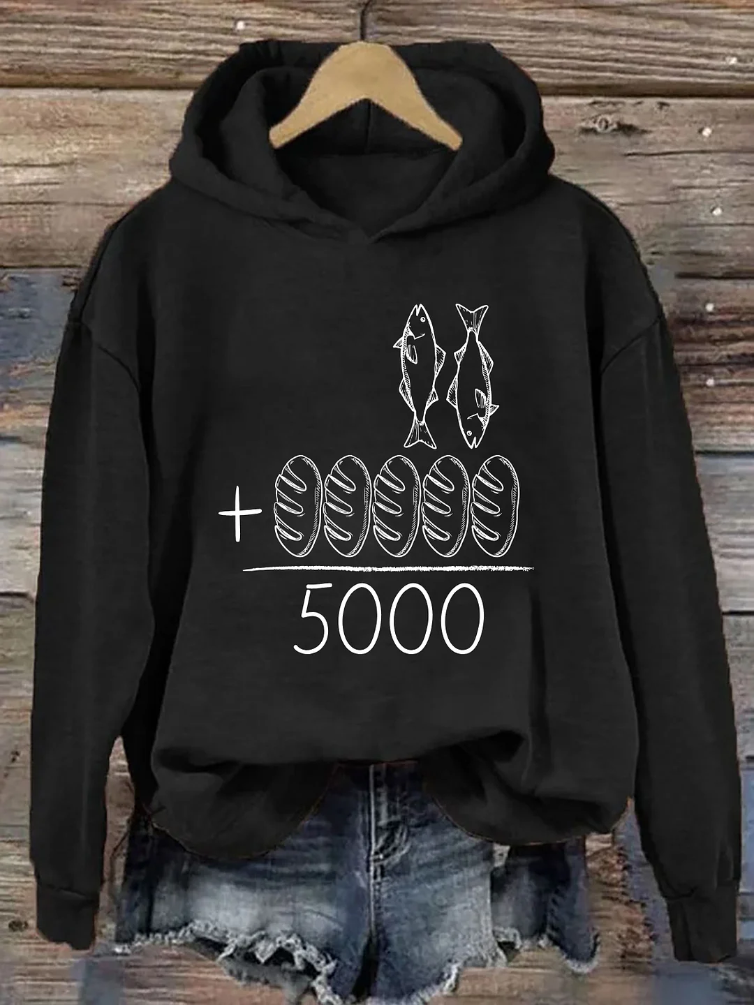 Jesus Feeds The 5000 Hoodie
