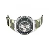 Audemars Piguet 26400SO.OO.A055CA.01 Royal Oak Offshore  Khaki Green Dial - New