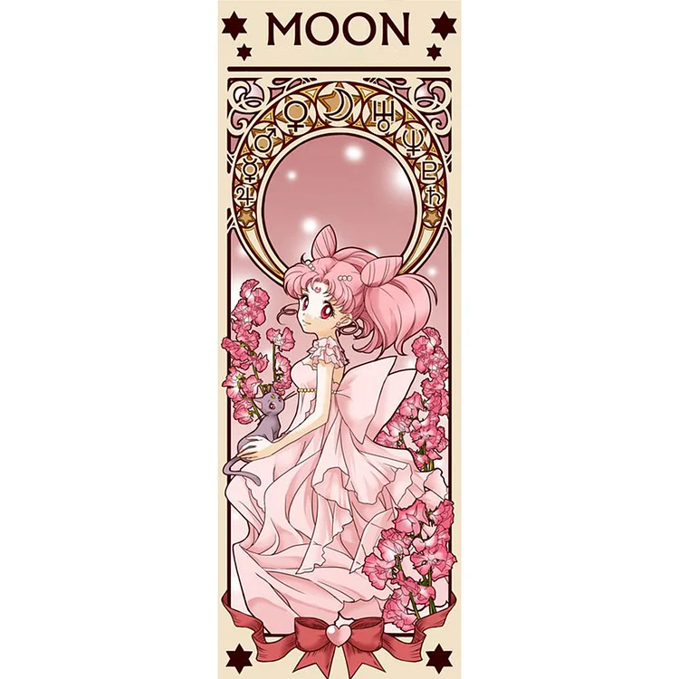 『YiShu』Sailor Moon - 11CT Stamped Cross Stitch(30*85cm)
