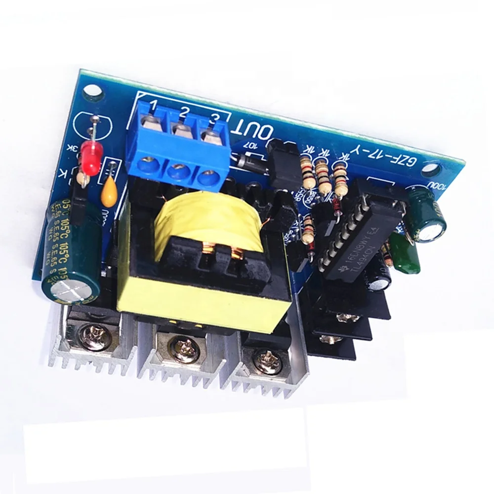100W DC12V to AC110/220V Inverter Boost Board Square Wave 12 Volt Mini Inverter Small High Frequency Power Inverter