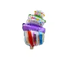 10PCS Large Layers Wedding Birthday Cake Aluminum Film Balloons Kids Party Celebration Decors