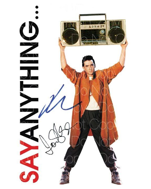 Say Anything signed John Cusack Ione Skye Photo Poster painting 8X10 poster picture autograph RP