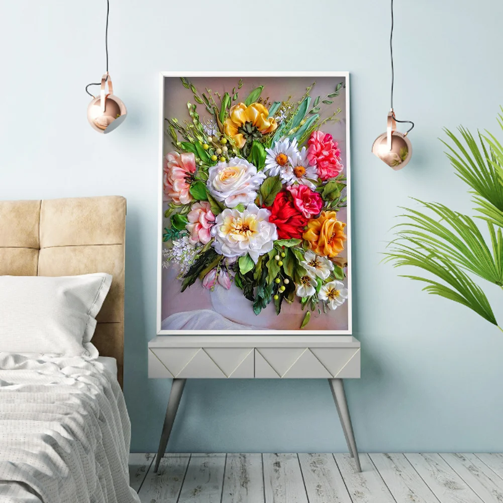 Diamond Painting - Full Round Drill - Bouquet(30*40cm)