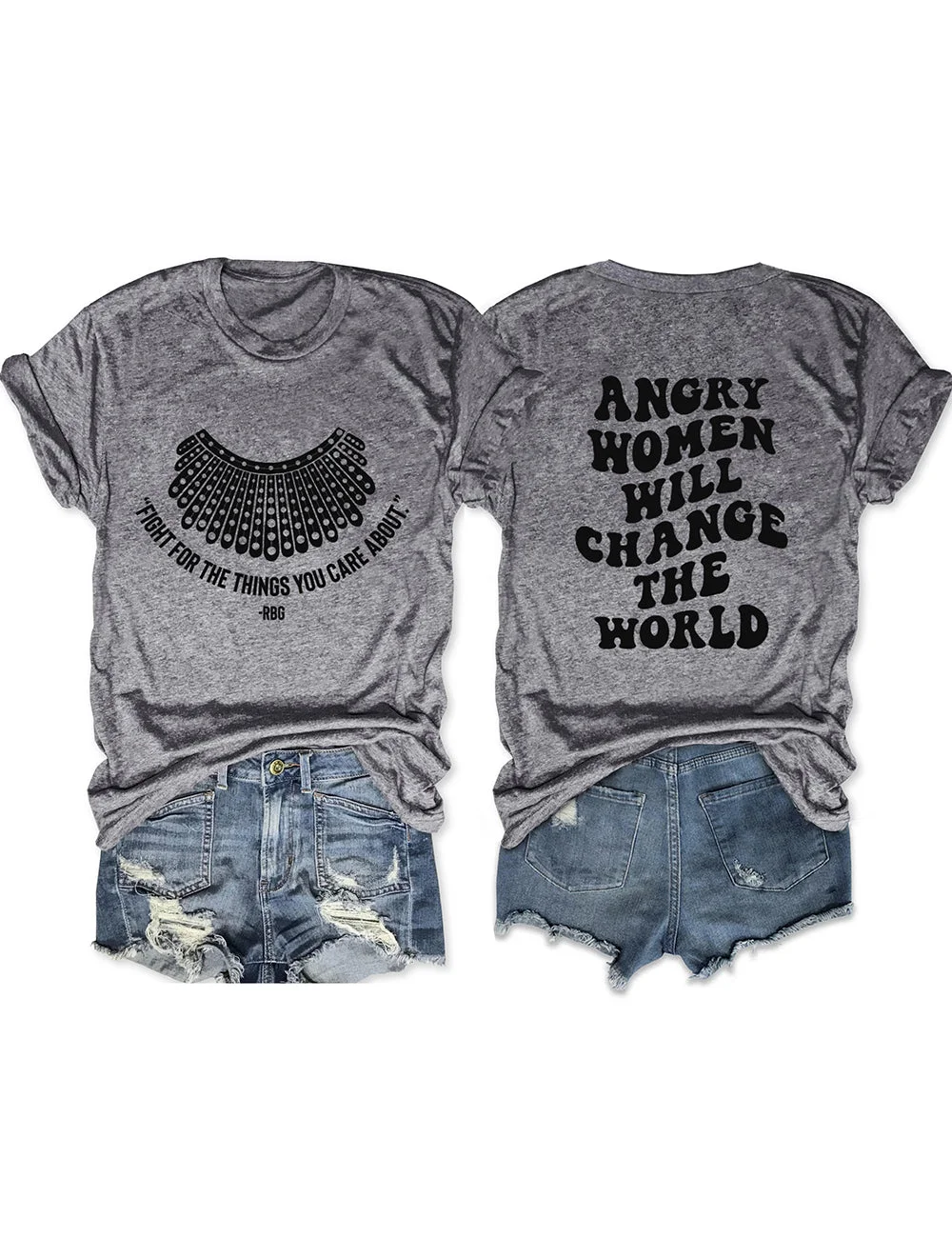 Angry Women Will Change The World Graphic Tee