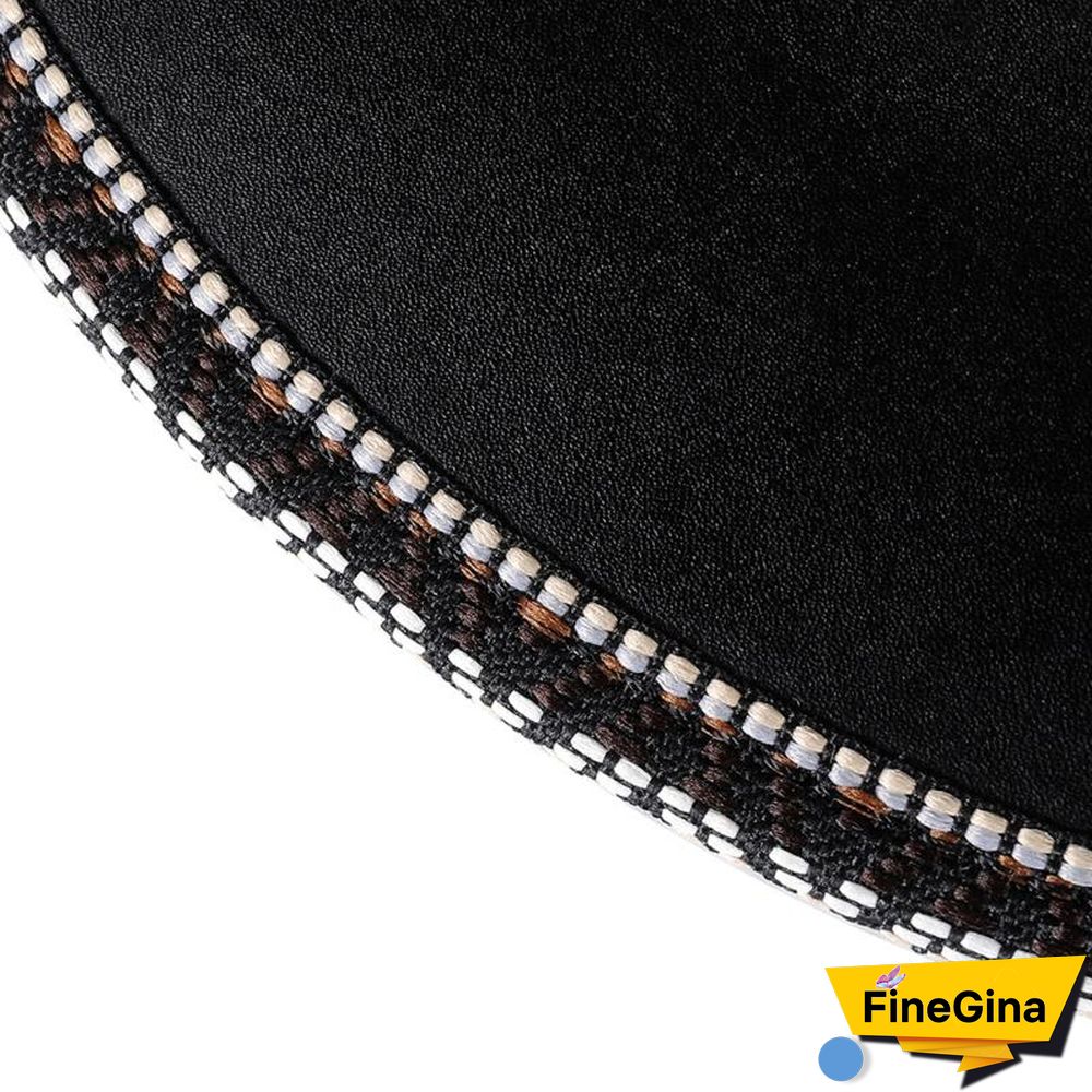 Steampunk Leather Plague Doctor Hat Dress Up Top Hat For Halloween Cosplay